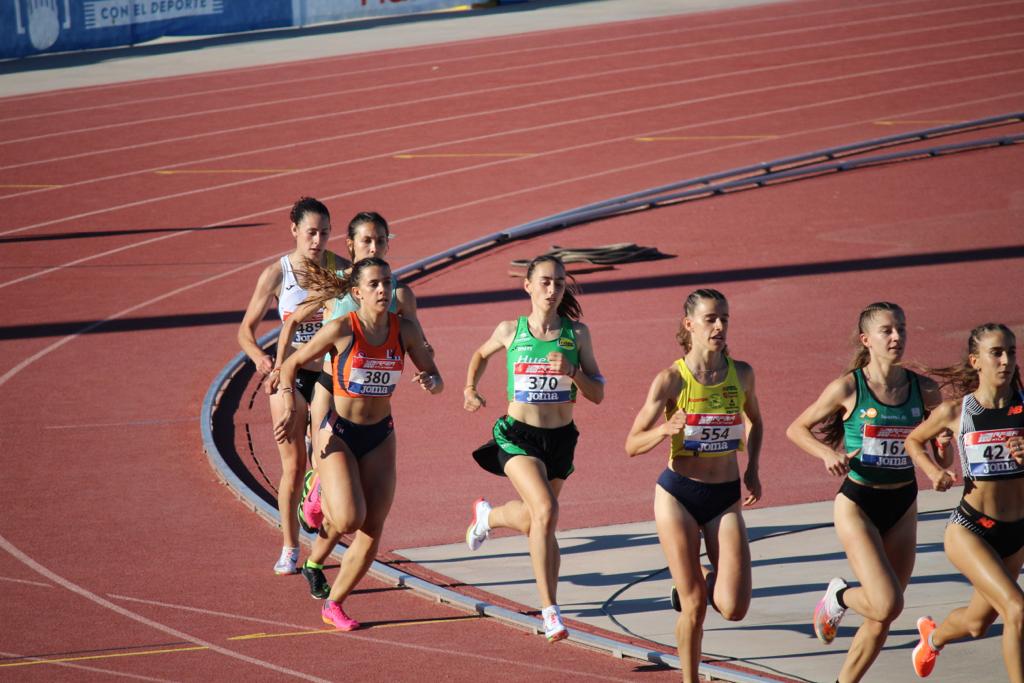 Sandra Labarta en la final de 800