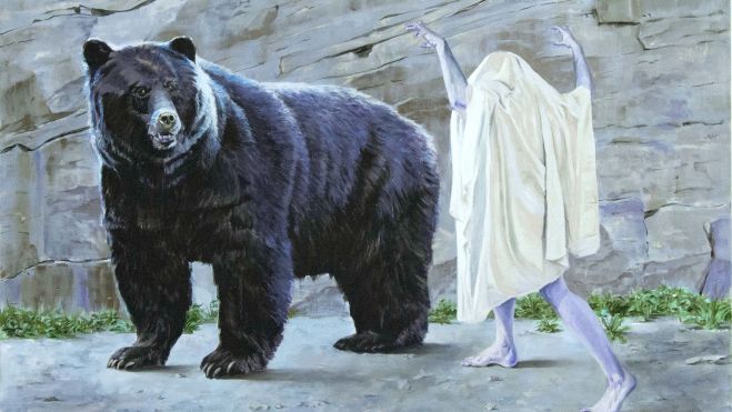 Obra de Javier Aquilué. Obra de Javier Aquilué.