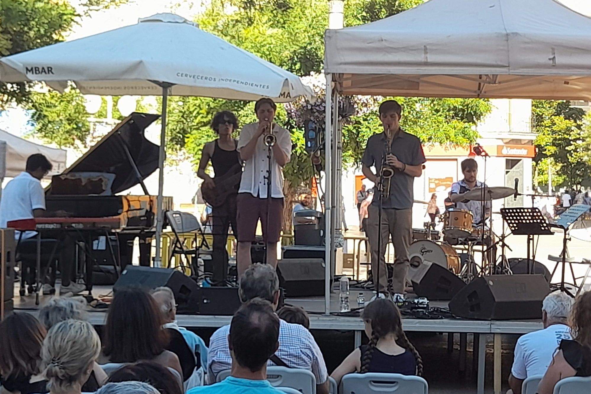 Quinteto de Julen Rodríguez en Huesca es Jazz.