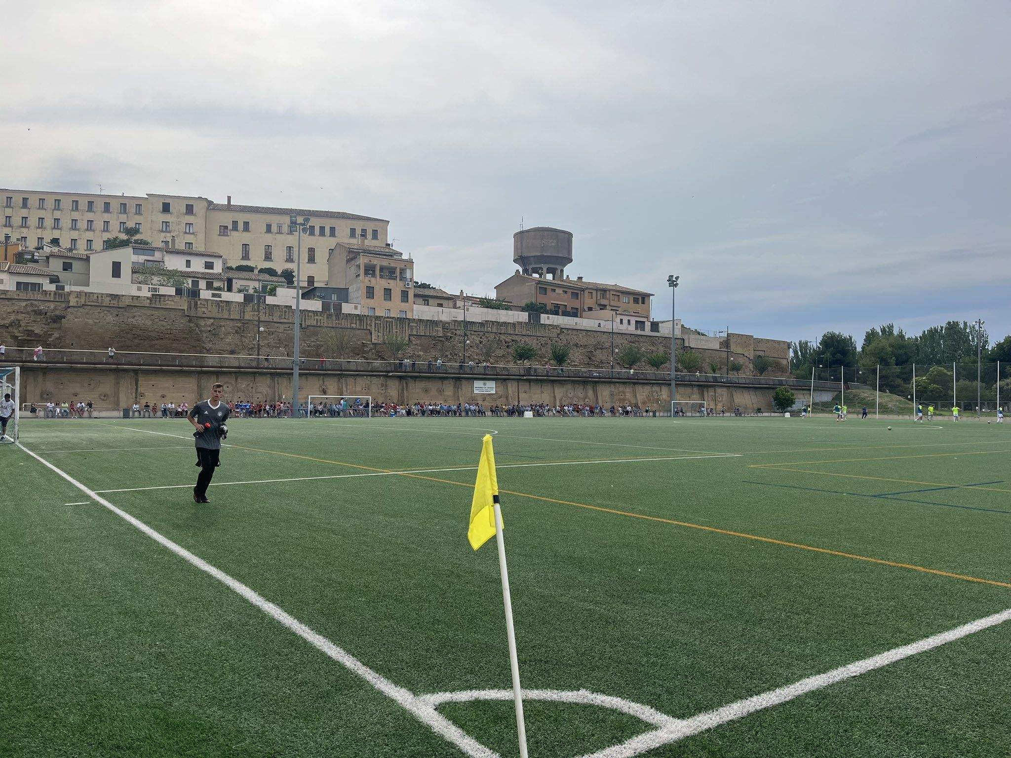 Campo de la Universidad de Huesca. Foto: A. Mora