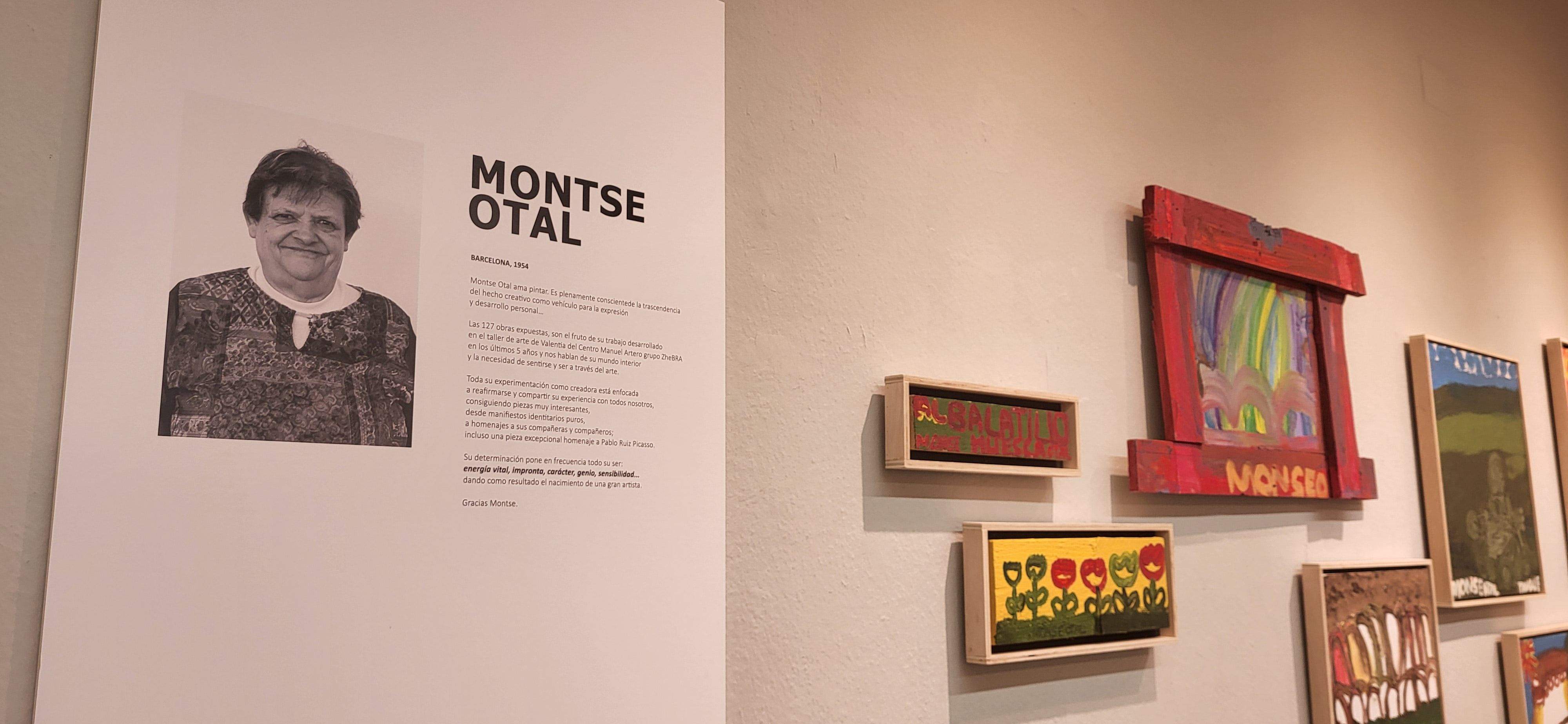Inauguración de la exposición de Montse Otal. Foto Myriam Martínez
