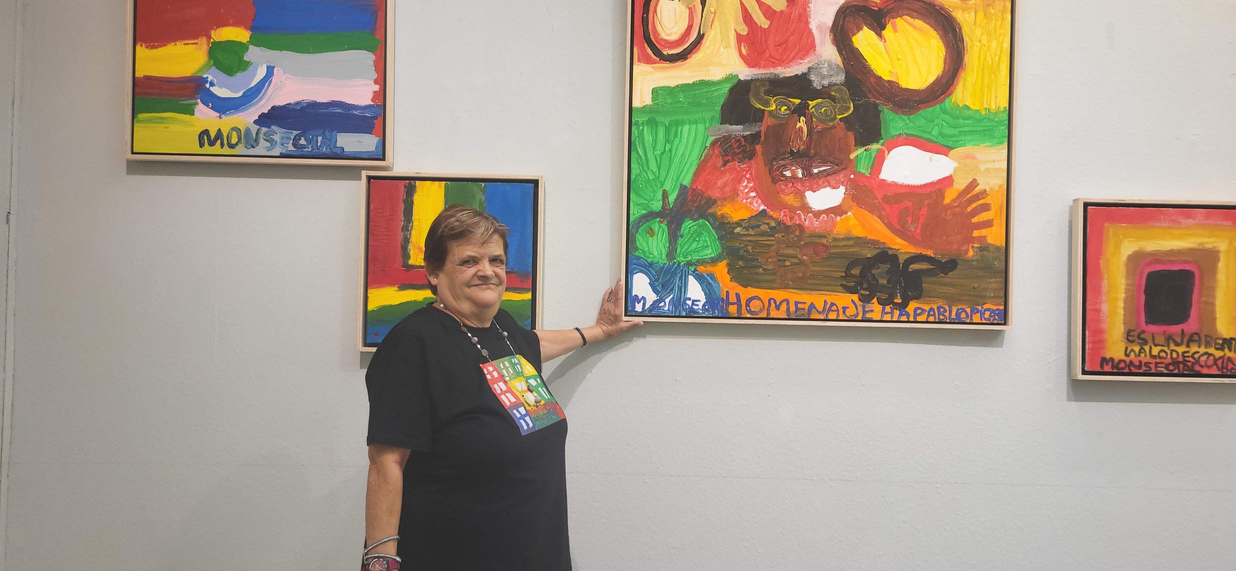 Inauguración de la exposición de Montse Otal. Foto Myriam Martínez