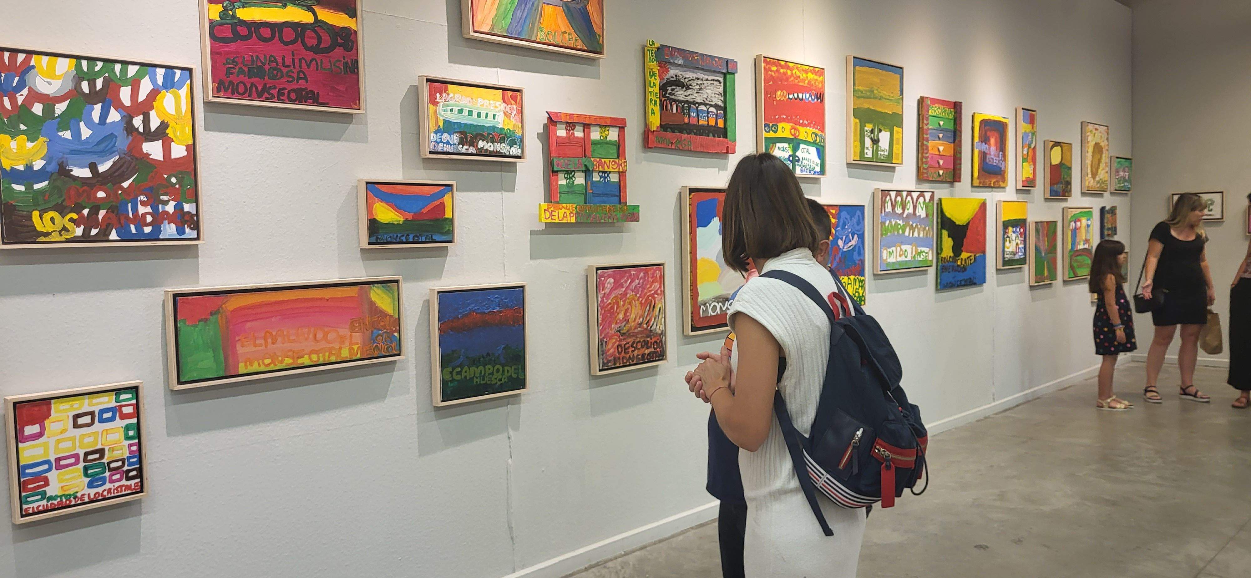 Inauguración de la exposición de Montse Otal. Foto Myriam Martínez