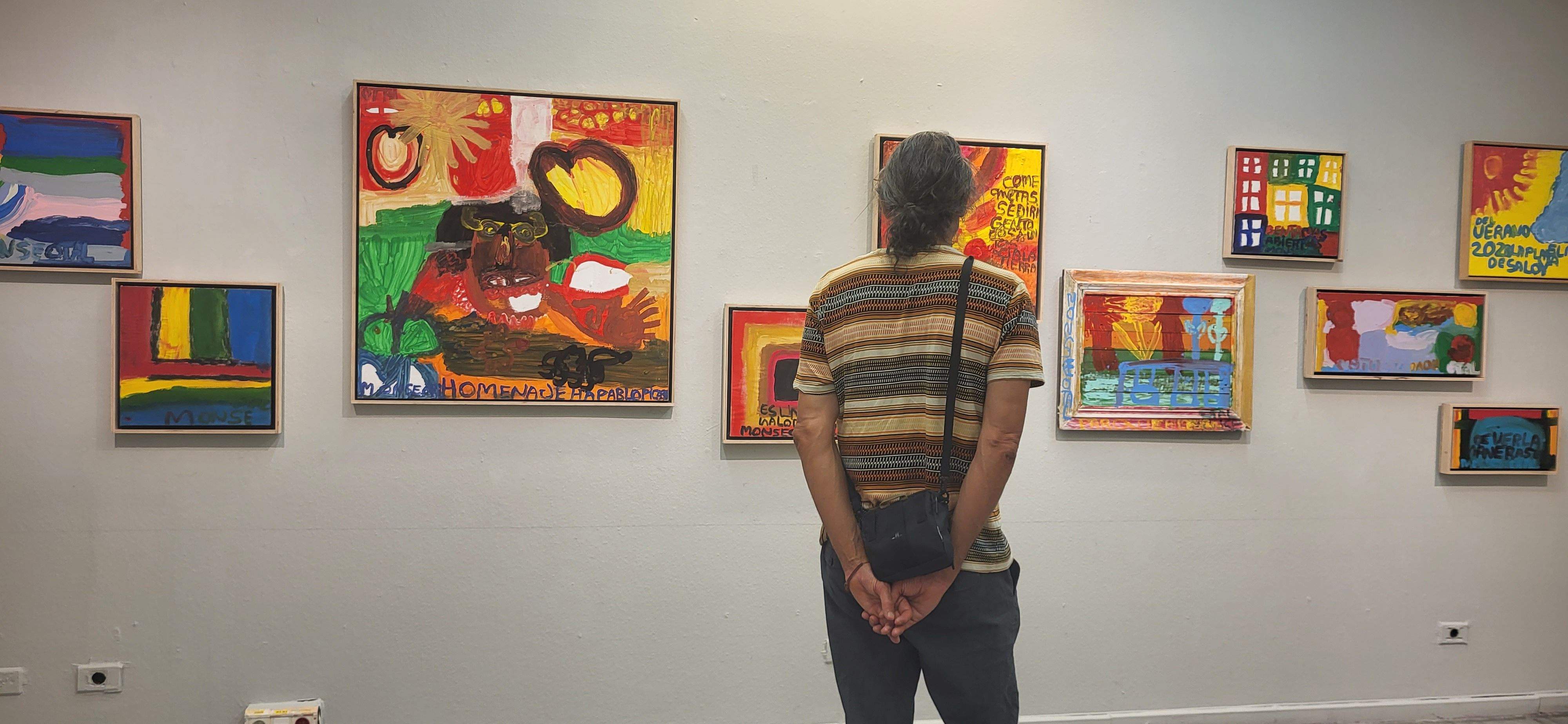 Inauguración de la exposición de Montse Otal. Foto Myriam Martínez