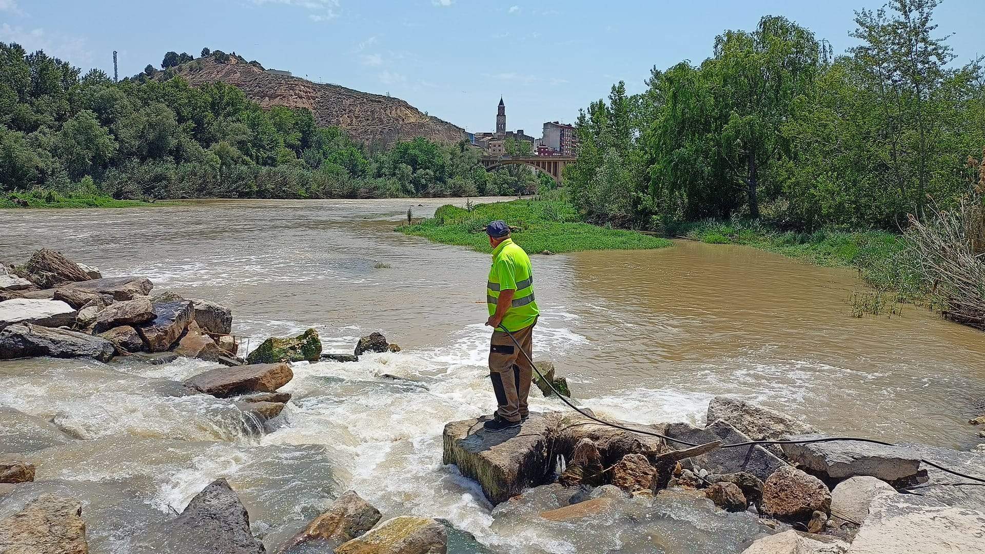El Bajo Cinca finaliza el cuarto tratamiento contra la mosca negra.