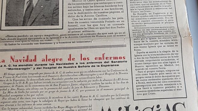 “Milicias de Cristo” la edita el Palacio Episcopalyla distribuye la Fiócesis. Tiene ocho páginas “Milicias de Cristo” la edita el Palacio Episcopalyla distribuye la Fiócesis. Tiene ocho páginas