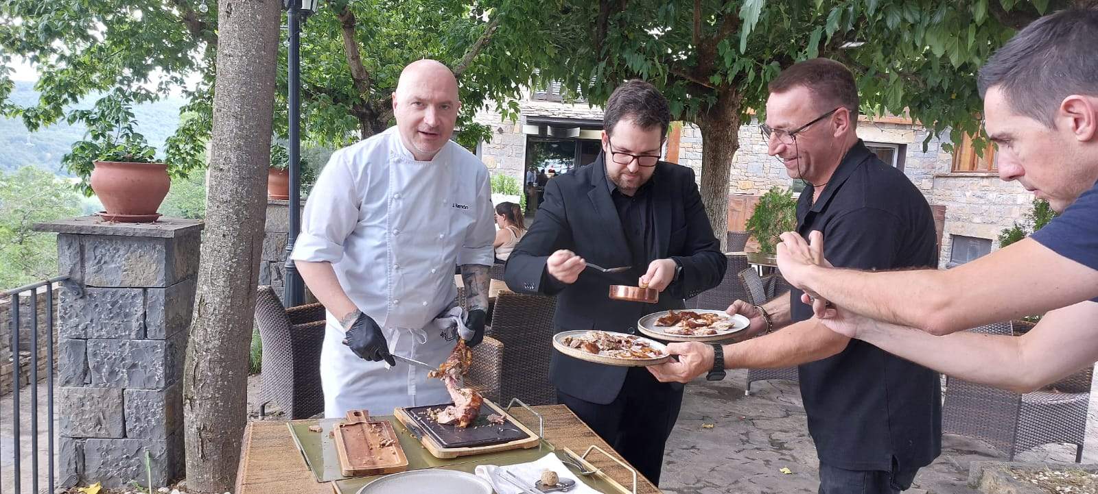 Visita de Ternasco de Aragón IGP por Aragón