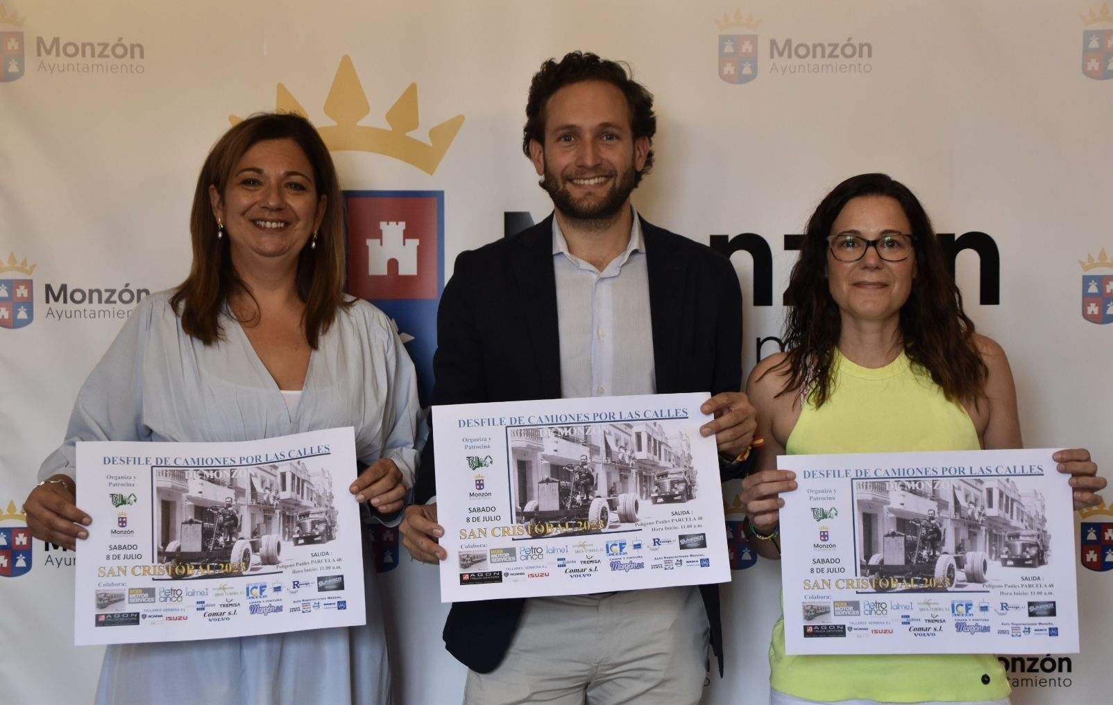 La fiesta de los transportistas y conductores regresa a las calles de Monzón.