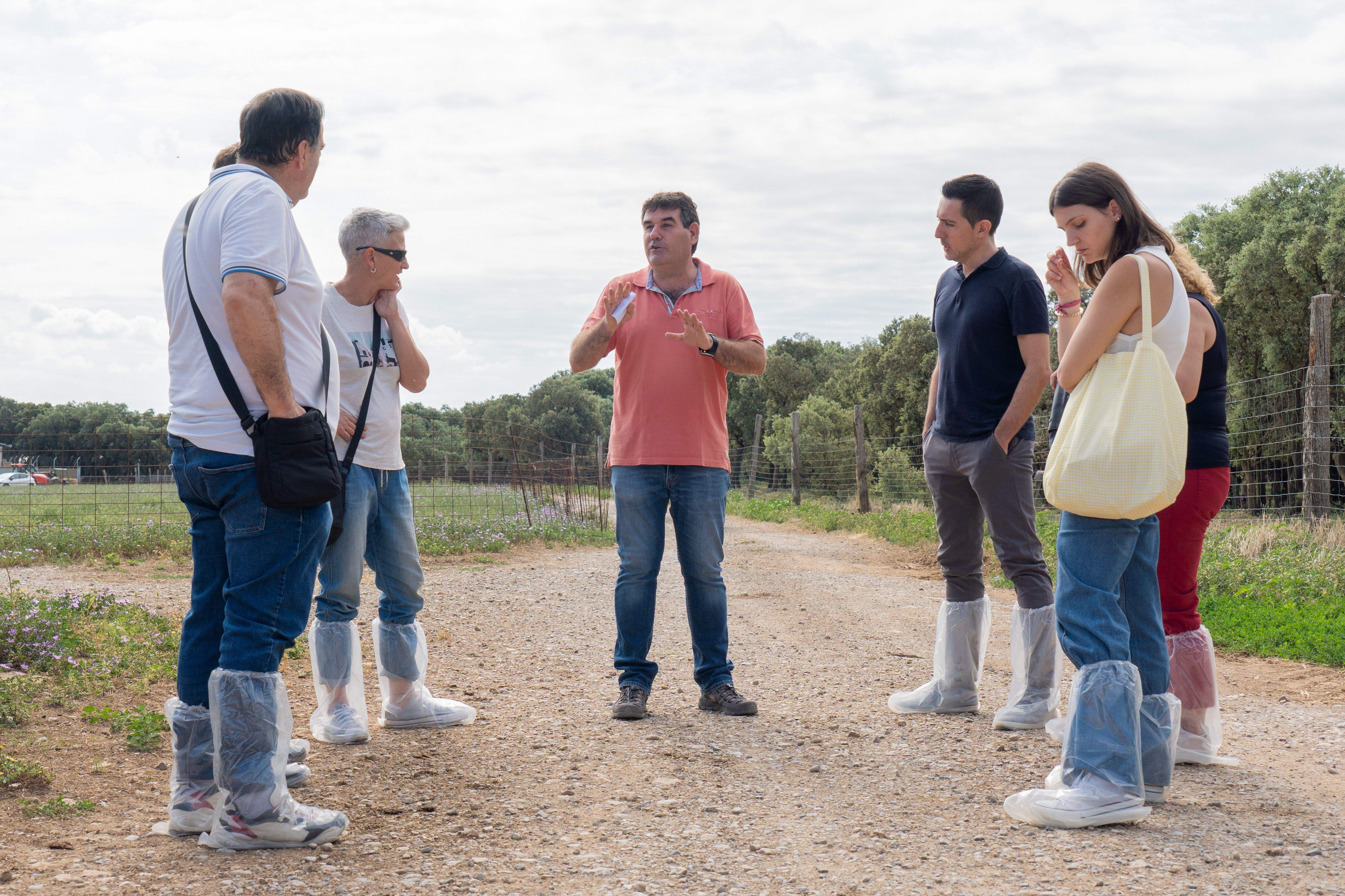 Visita de Ternasco de Aragón IGP por Aragón. Foto José Estribou