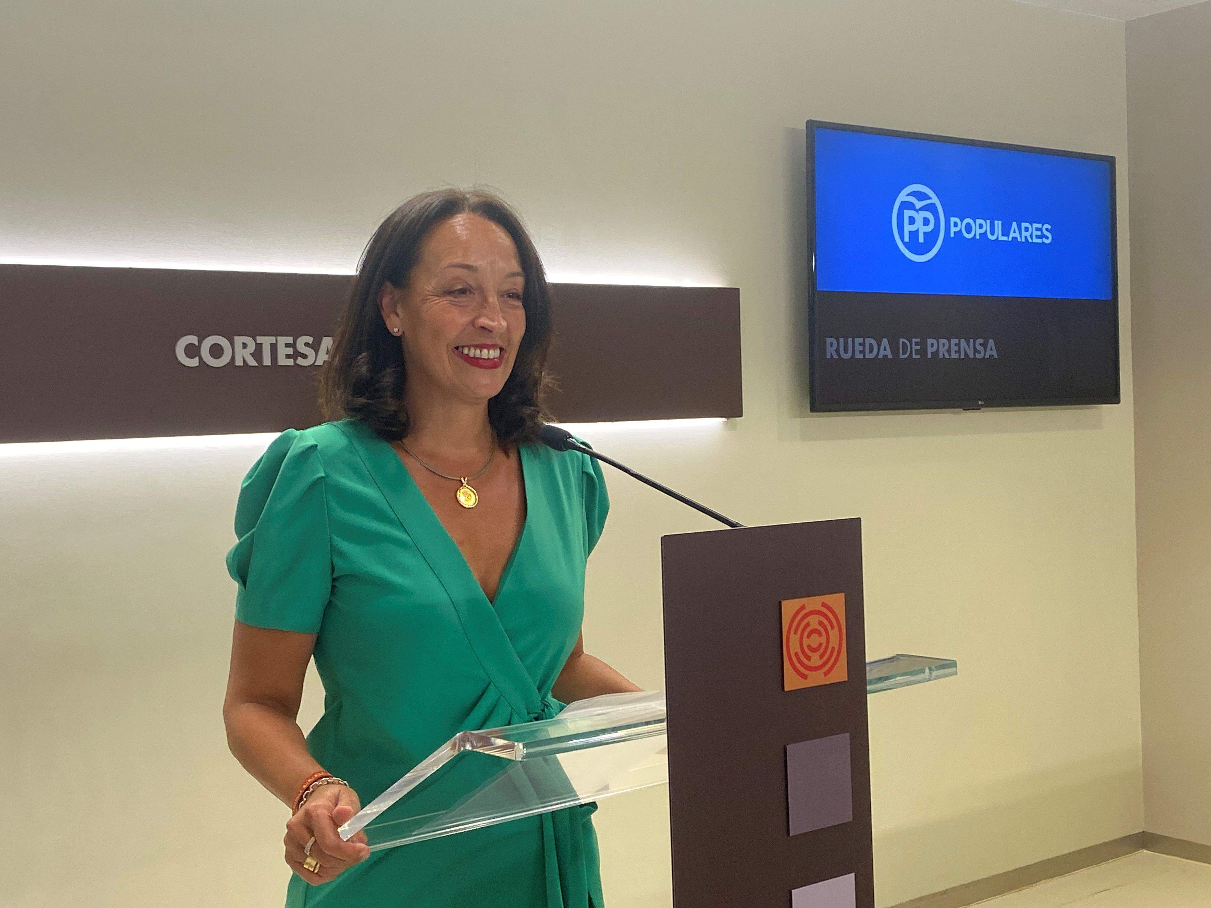 Carmen Susín, diputada del PP en las Cortes