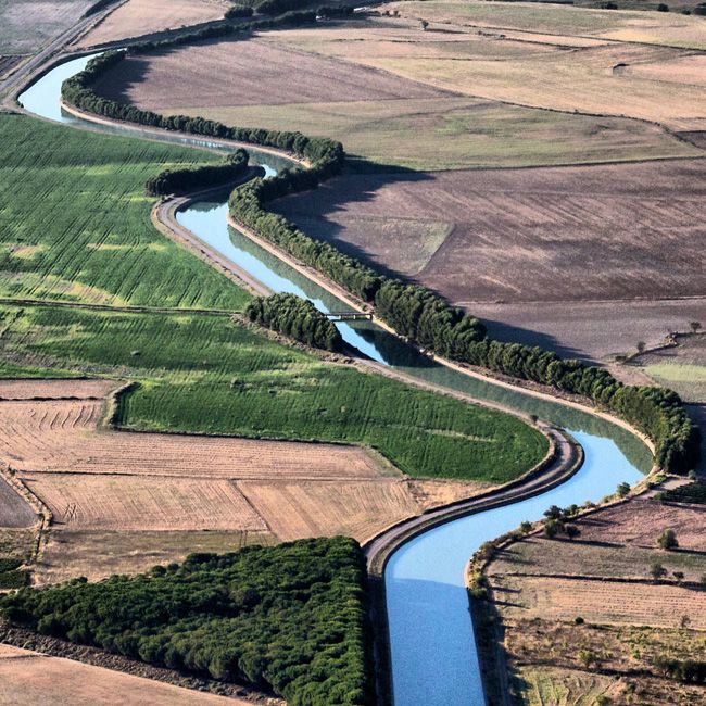 A licitación la modernización de regadíos de la comunidad de Cartuja-San Juan. Foto: Riegos del Alto Aragón