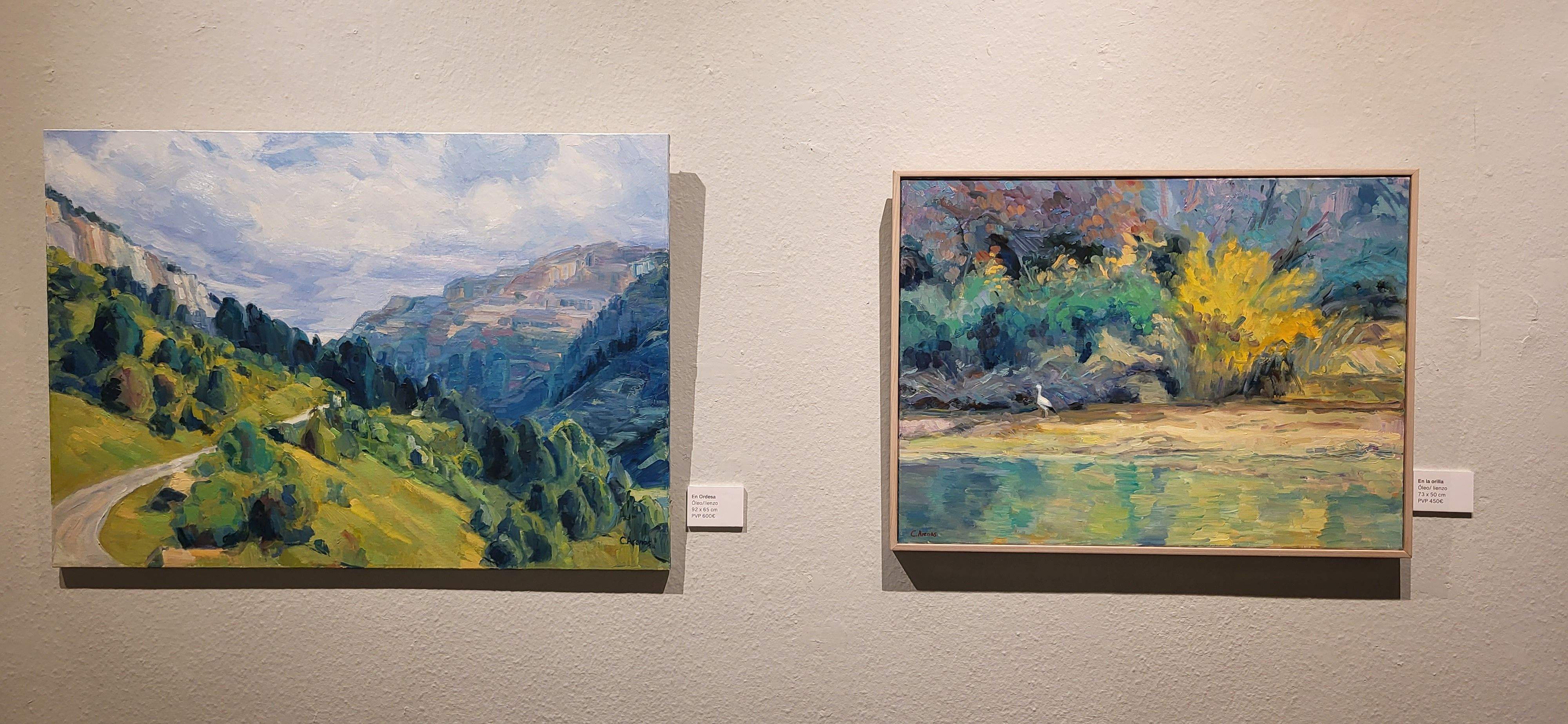 Exposición de Carmen Arenas en Huesca 2023. Foto Myriam Martínez