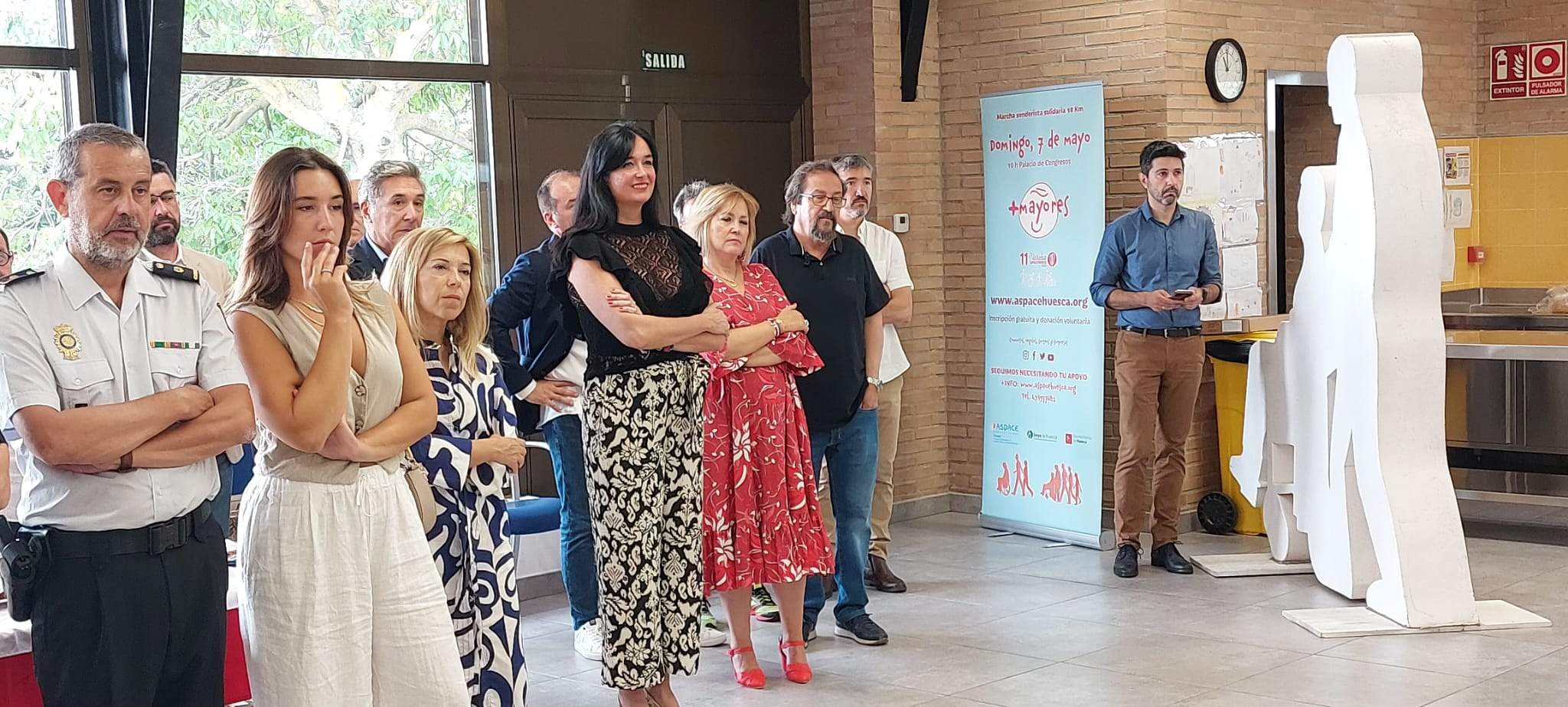 Presentación de la Marcha Aspace. Fotos JGA