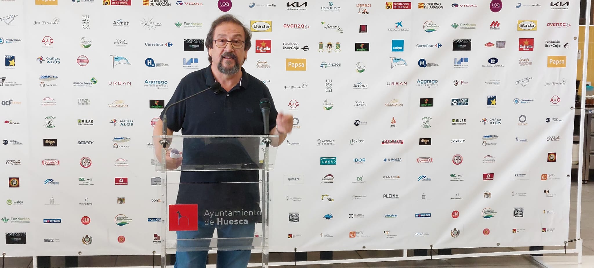 Presentación de la Marcha Aspace. Fotos JGA