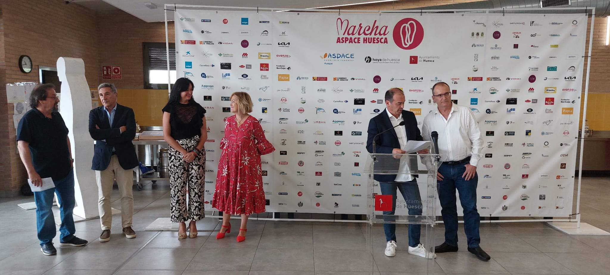 Presentación de la Marcha Aspace. Fotos JGA