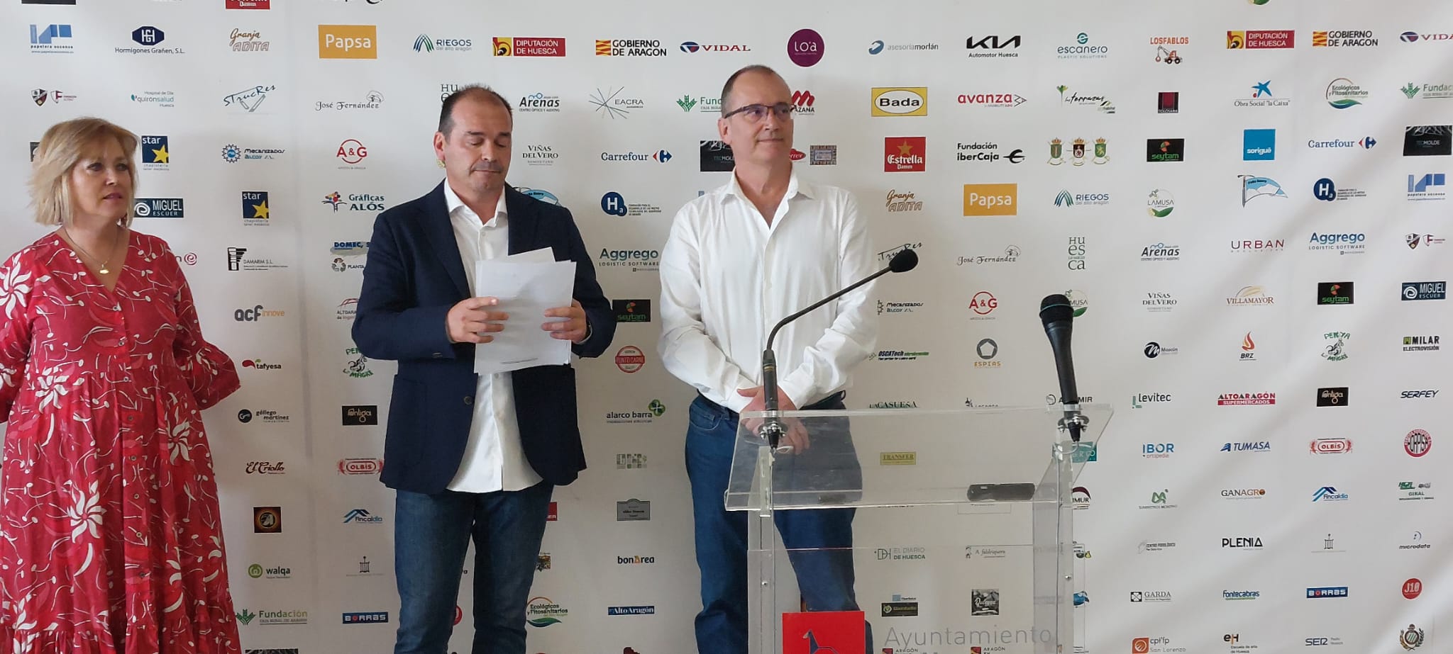 Presentación de la Marcha Aspace. Fotos JGA