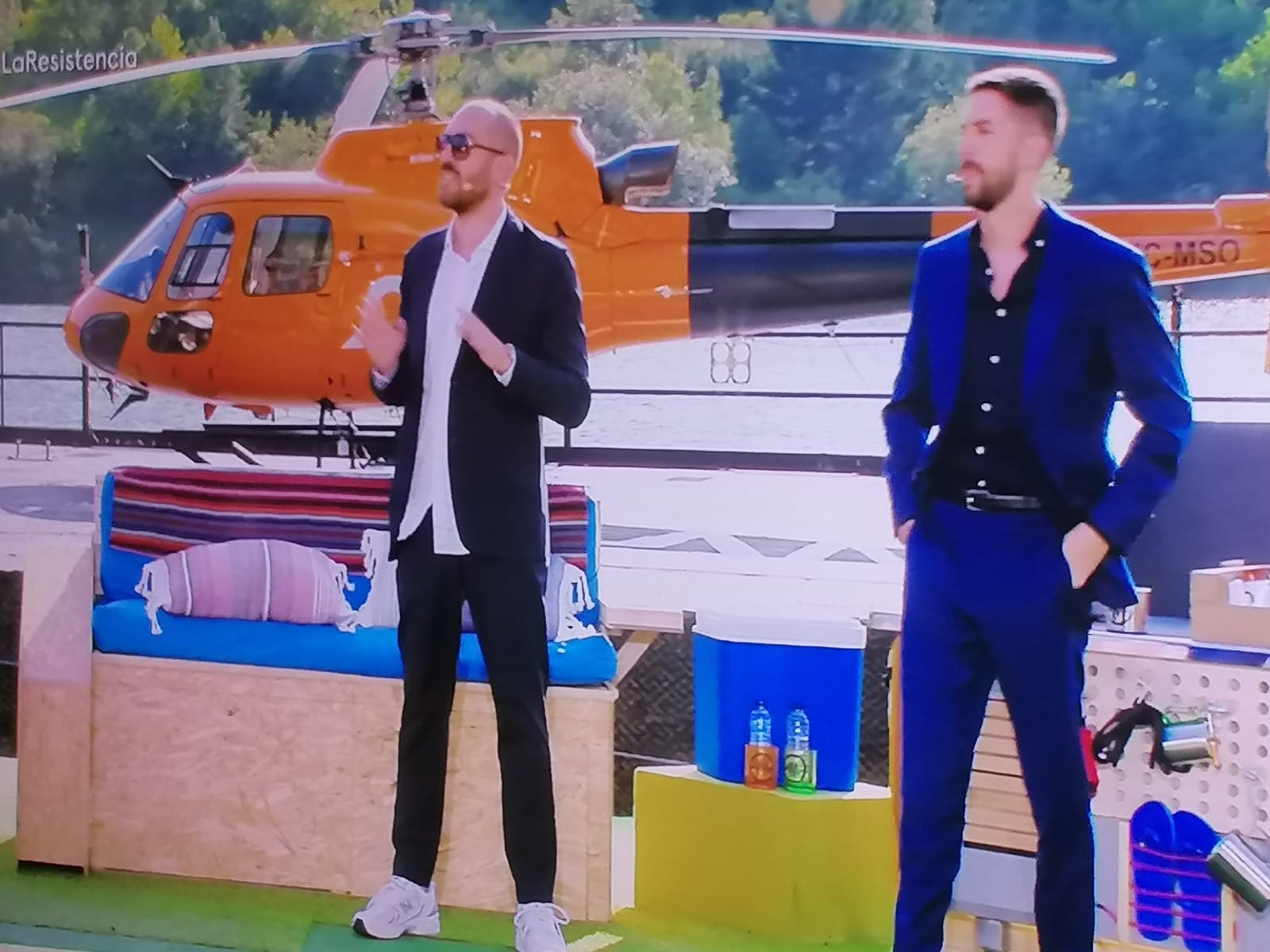 David Broncano y la Resistencia, en el embalse de Lanuza