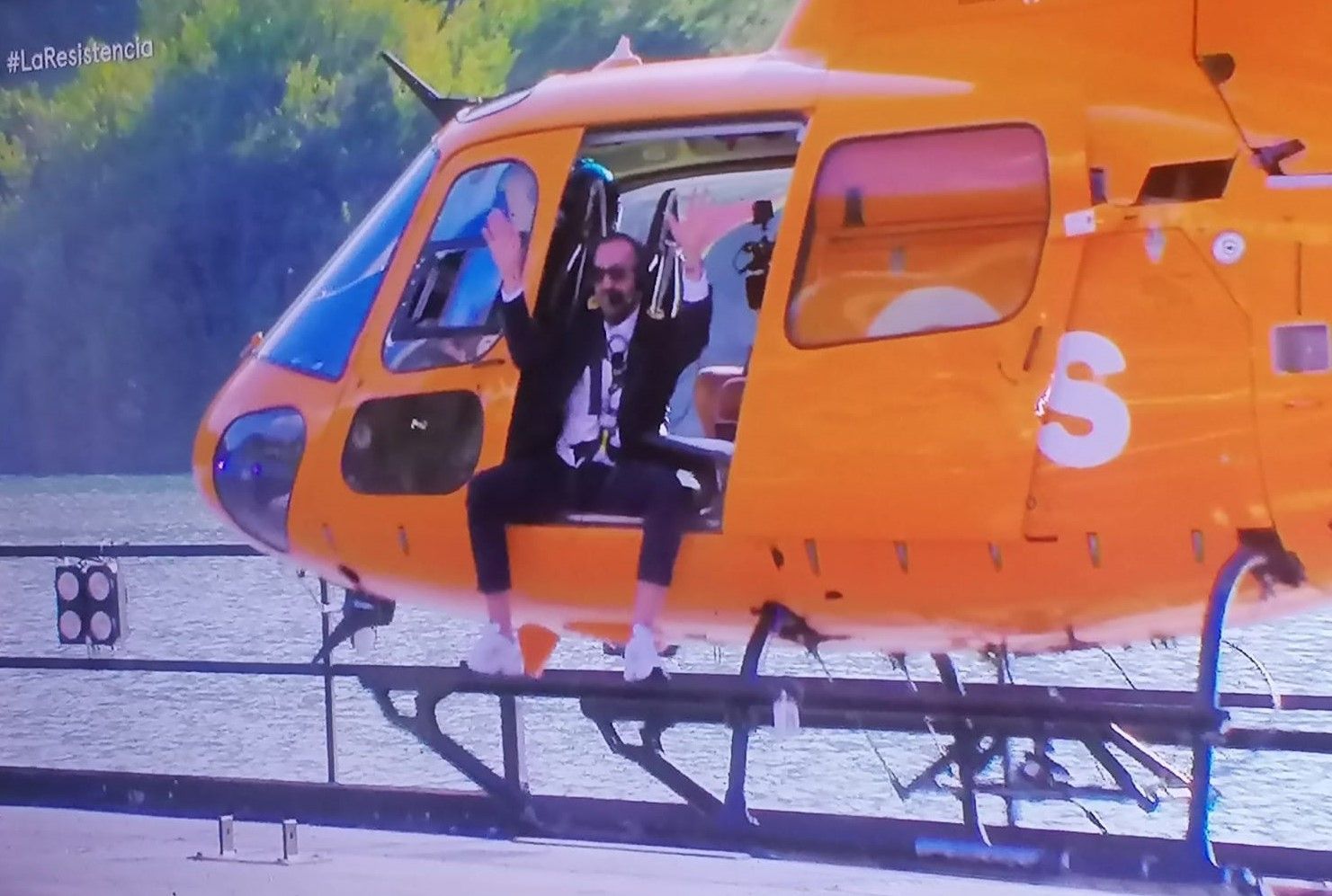 David Broncano y la Resistencia, en el embalse de Lanuza