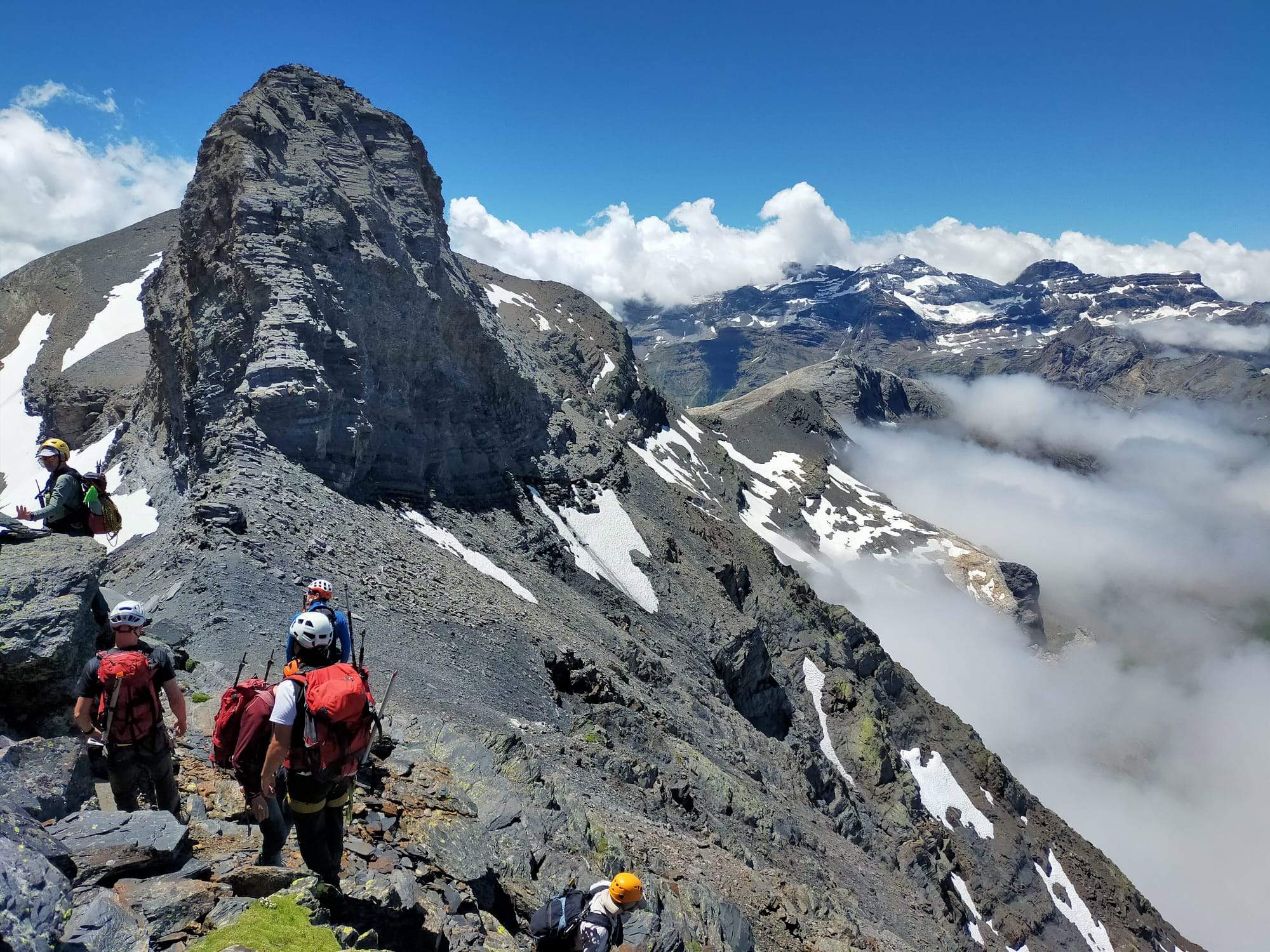 A la vista, el escalón de Sierra Morena.