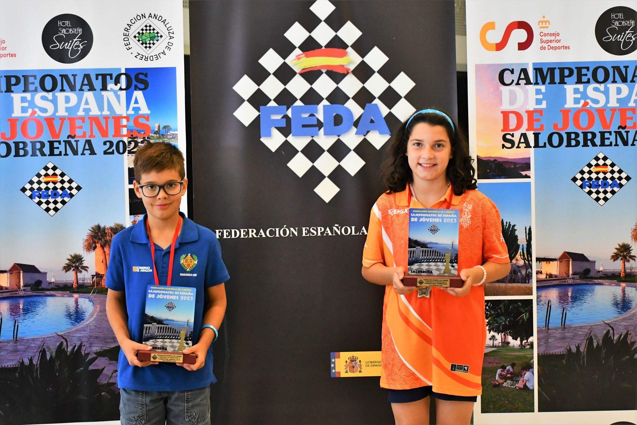 Campeonato de España de ajedrez Sub-10. Foto FEDA