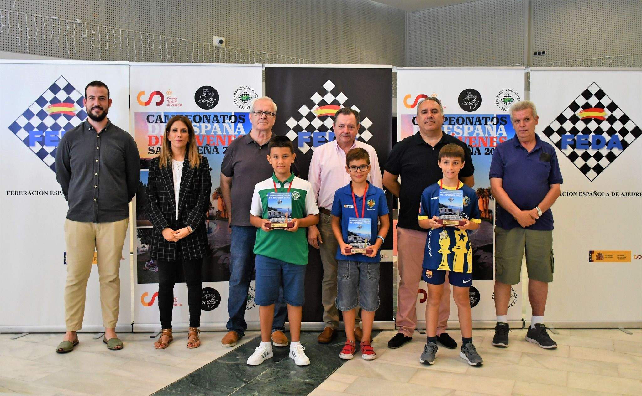 Campeonato de España de ajedrez Sub-10. Foto FEDA