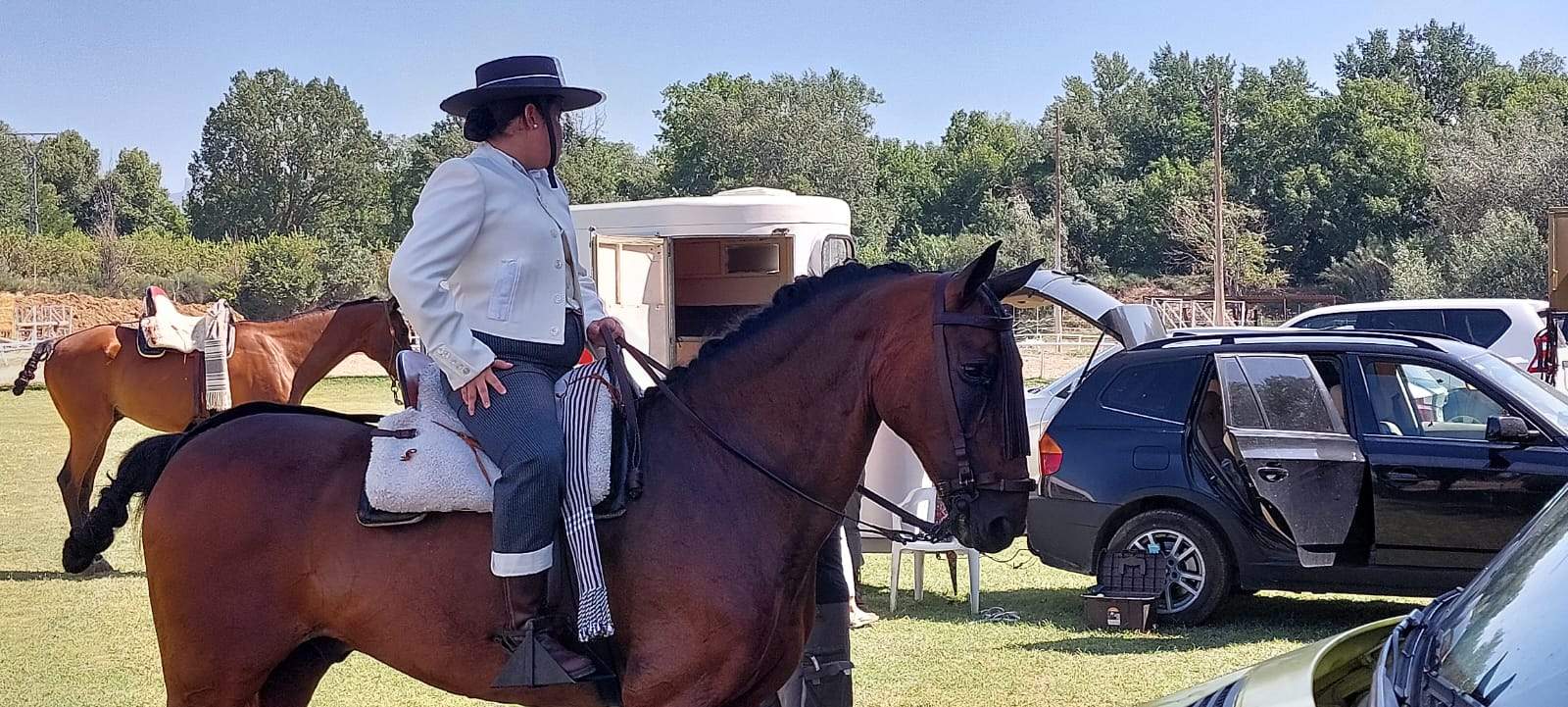 Jornada Copa Reino de Aragón de Doma Vaquera en la Hípica de Salas