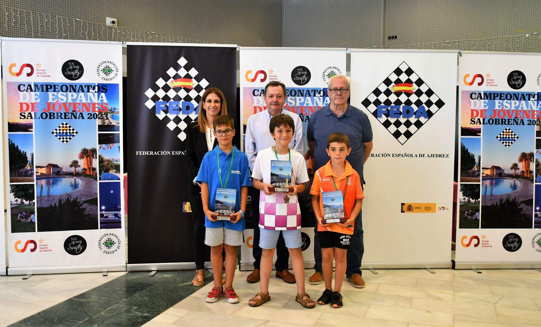 Campeonato de España de ajedrez Sub-10. Foto FEDA
