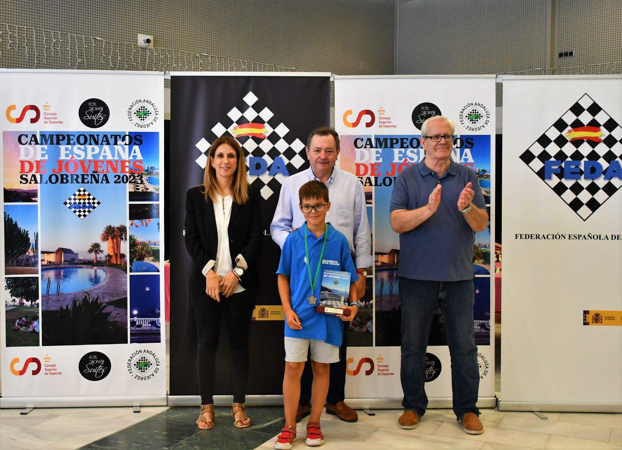 Campeonato de España de ajedrez Sub-10. Foto FEDA