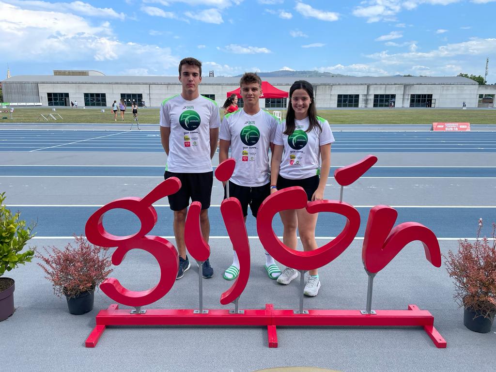 Atletas de Intec-Zoiti en Gijón