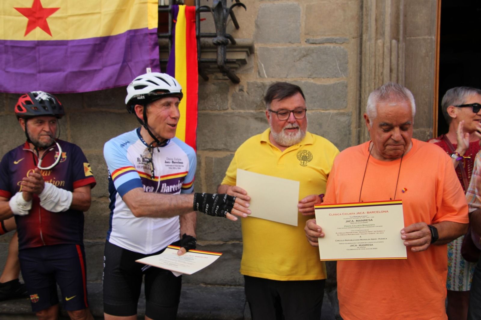 Prueba ciclista La republicana. Foto Carlos Neofato 