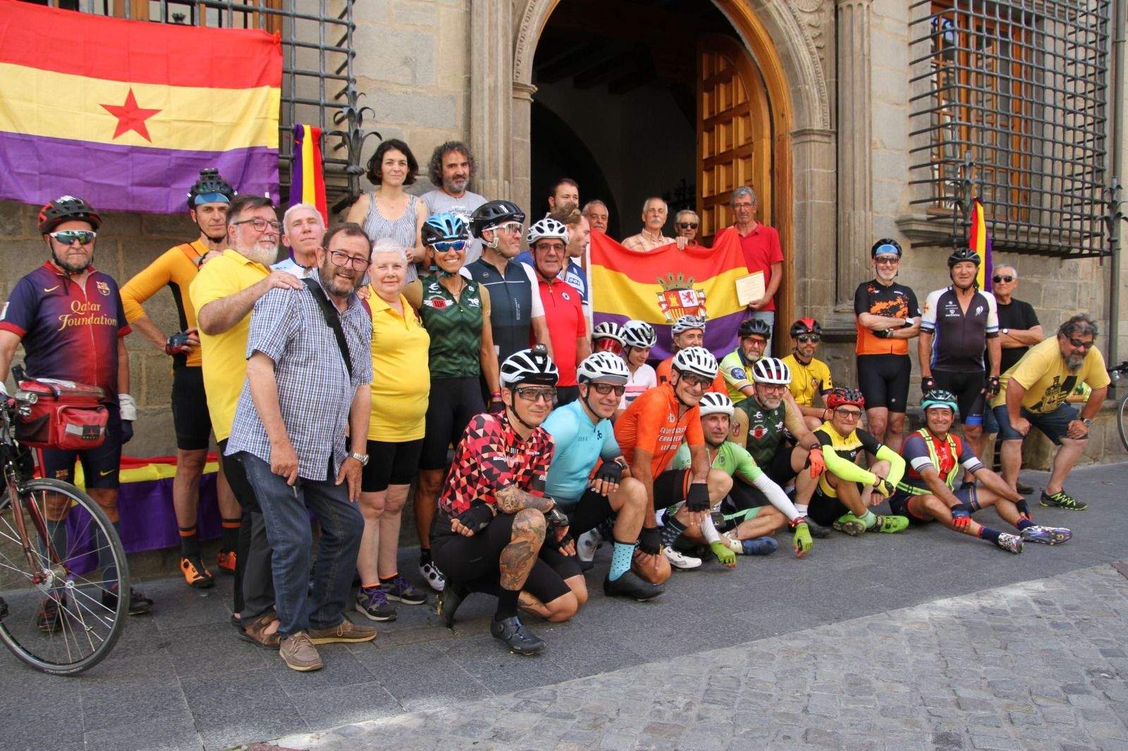 Prueba ciclista La republicana. Foto Carlos Neofato 
