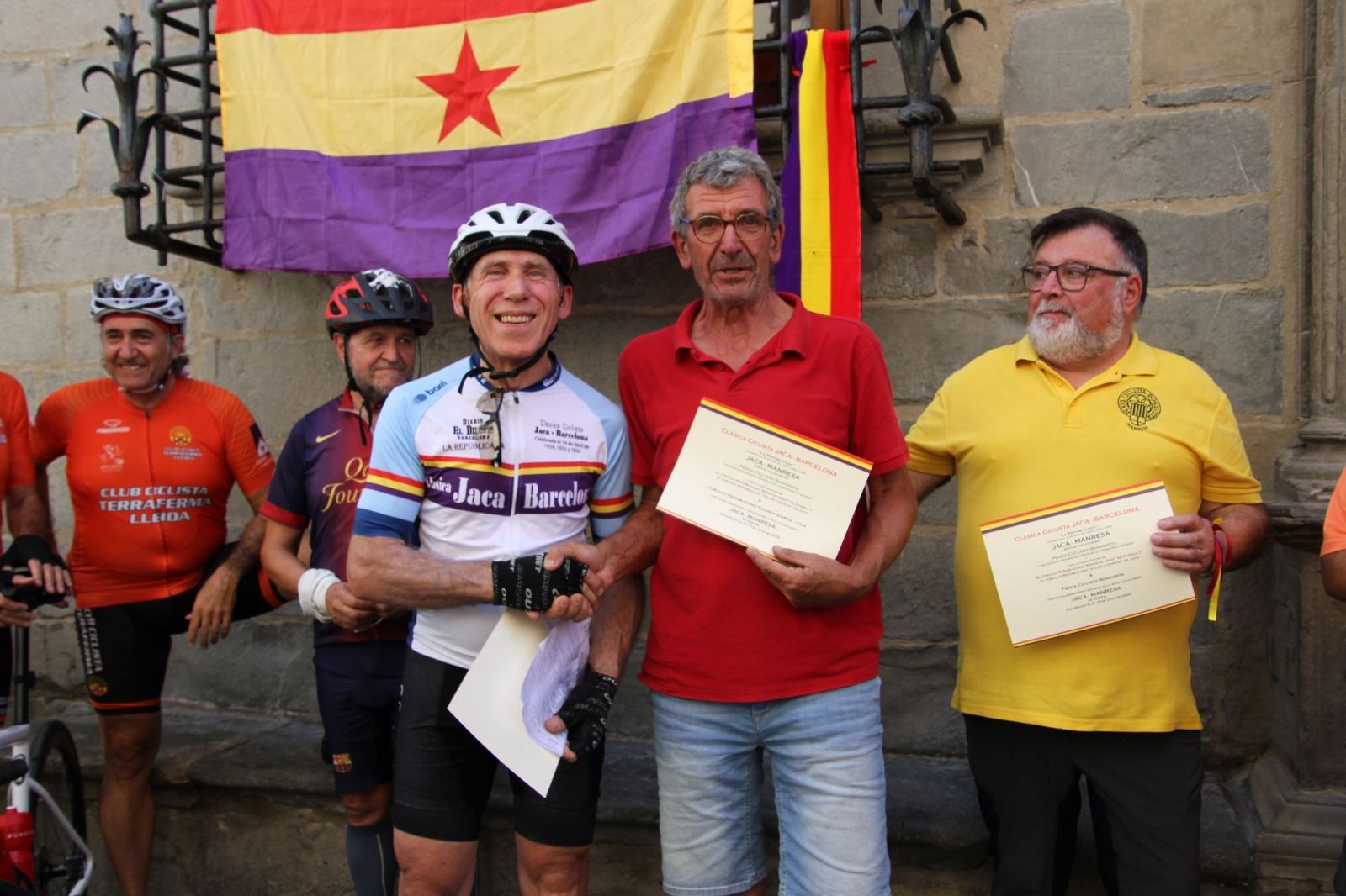 Prueba ciclista La Republicana en 2023. Foto Carlos Neofato