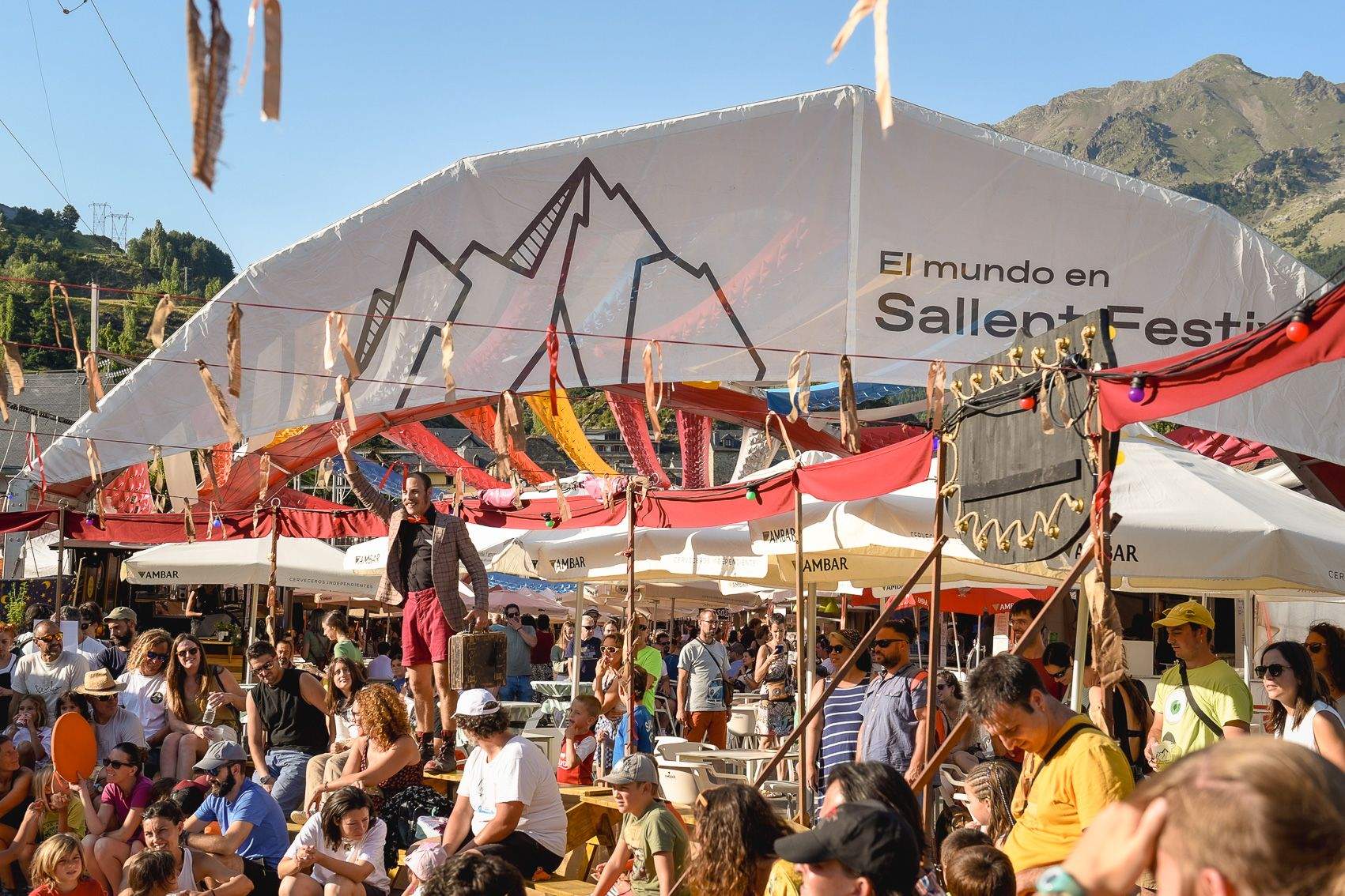 Huesca Big Band en Pirineos Sur 2023. Foto Jaime Oriz