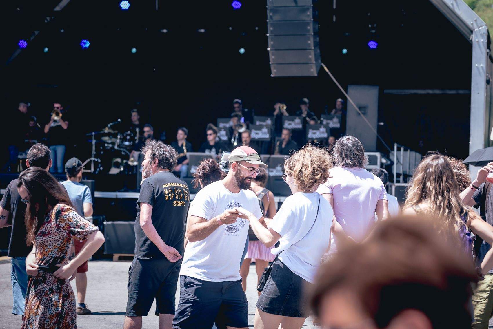 Huesca Big Band en Pirineos Sur 2023. Foto Jaime Oriz