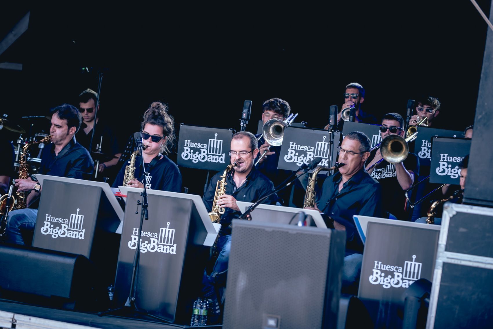 Huesca Big Band en Pirineos Sur 2023. Foto Jaime Oriz
