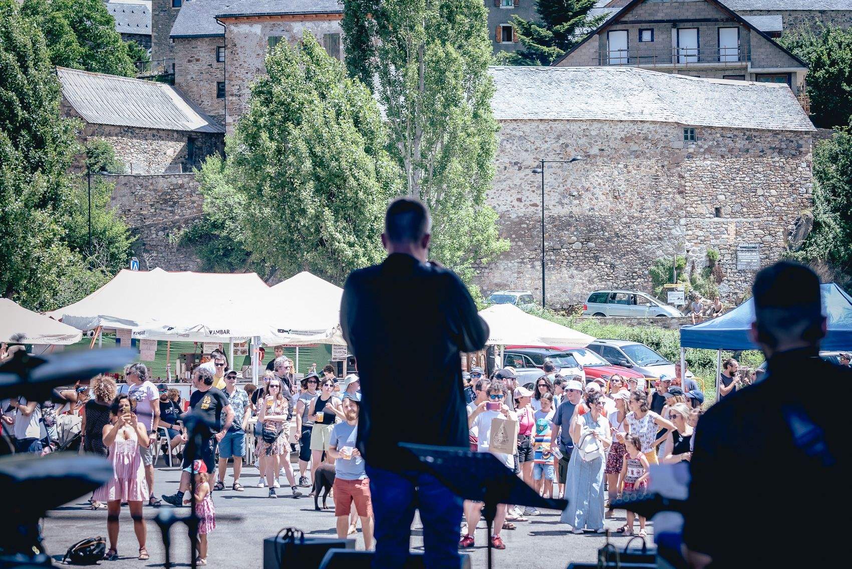 Huesca Big Band en Pirineos Sur 2023. Foto Jaime Oriz