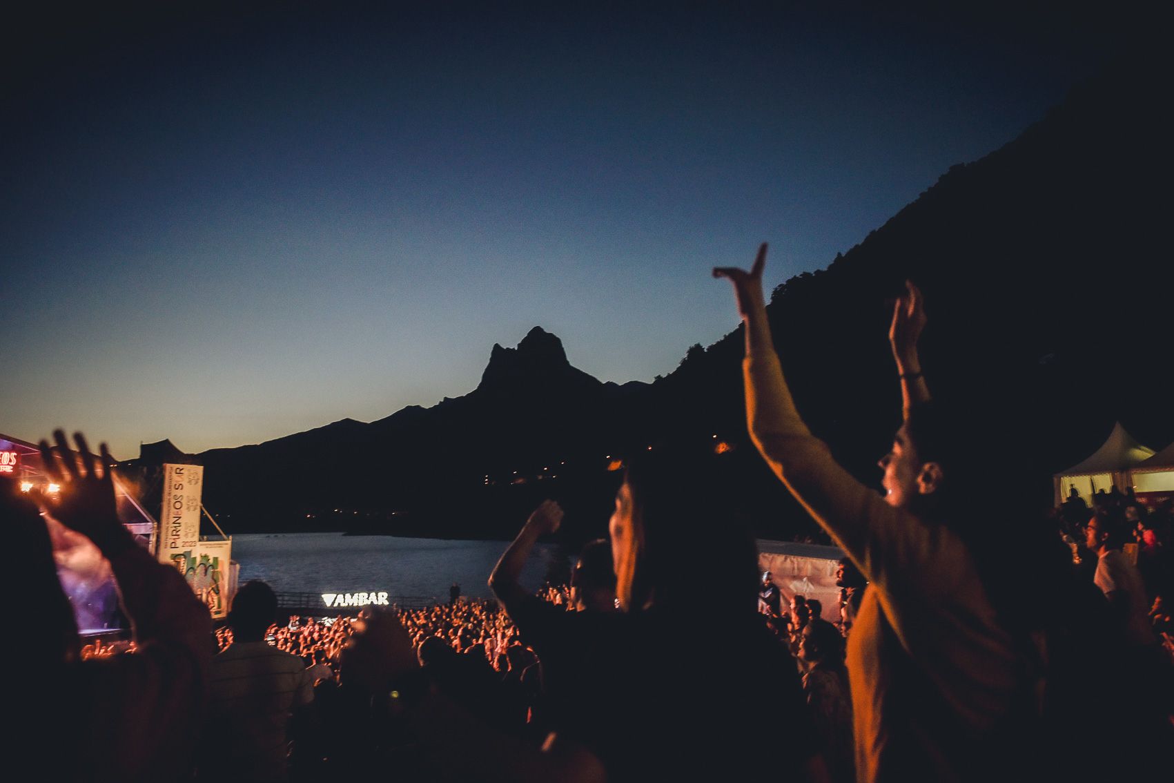 La Pegatina, en Pirineos Sur 2023. Foto Jaime Oriz 
