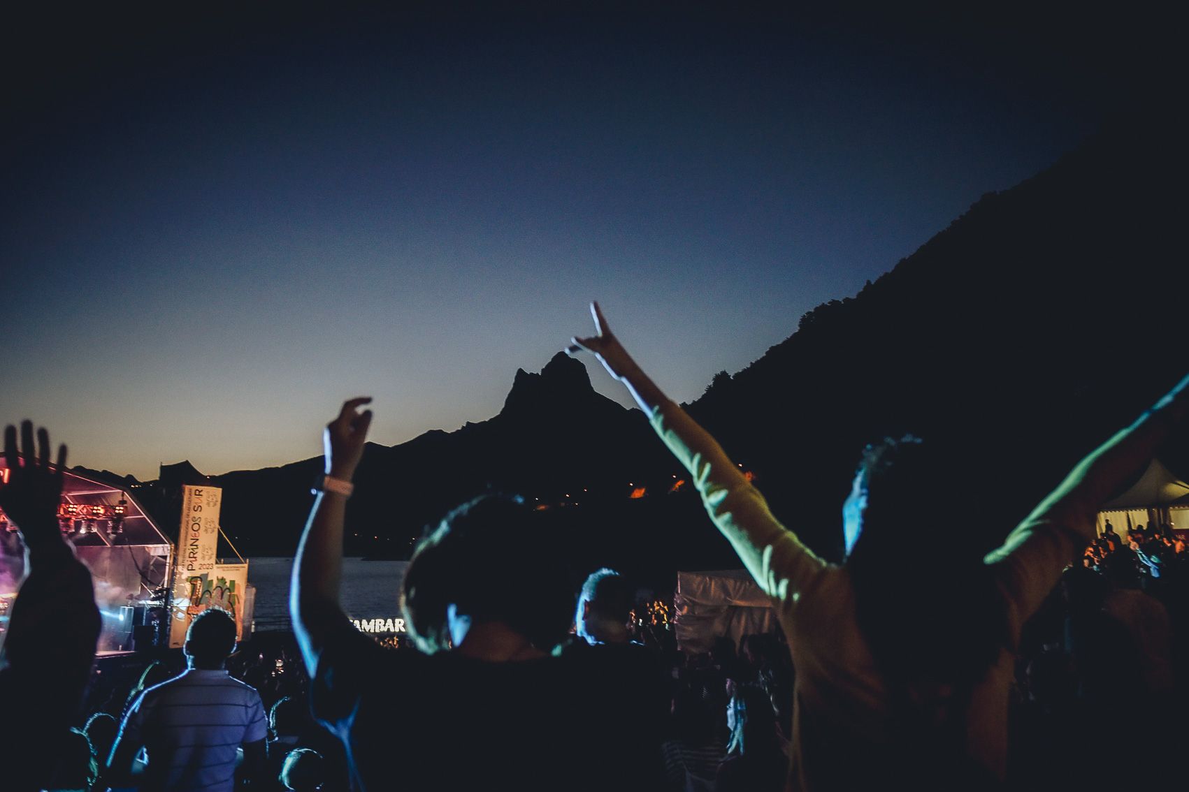 La Pegatina, en Pirineos Sur 2023. Foto Jaime Oriz 