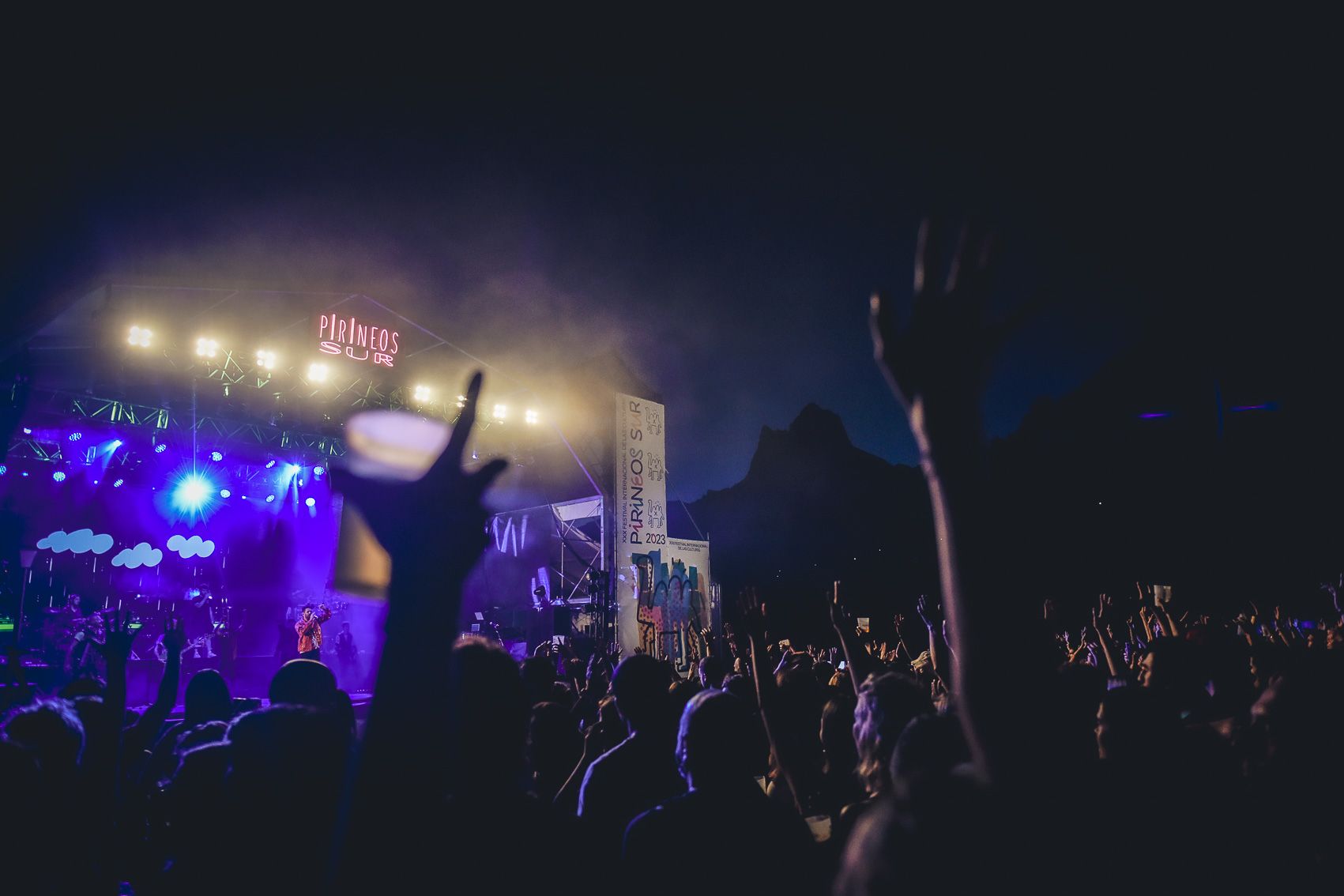 La Pegatina, en Pirineos Sur 2023. Foto Jaime Oriz 