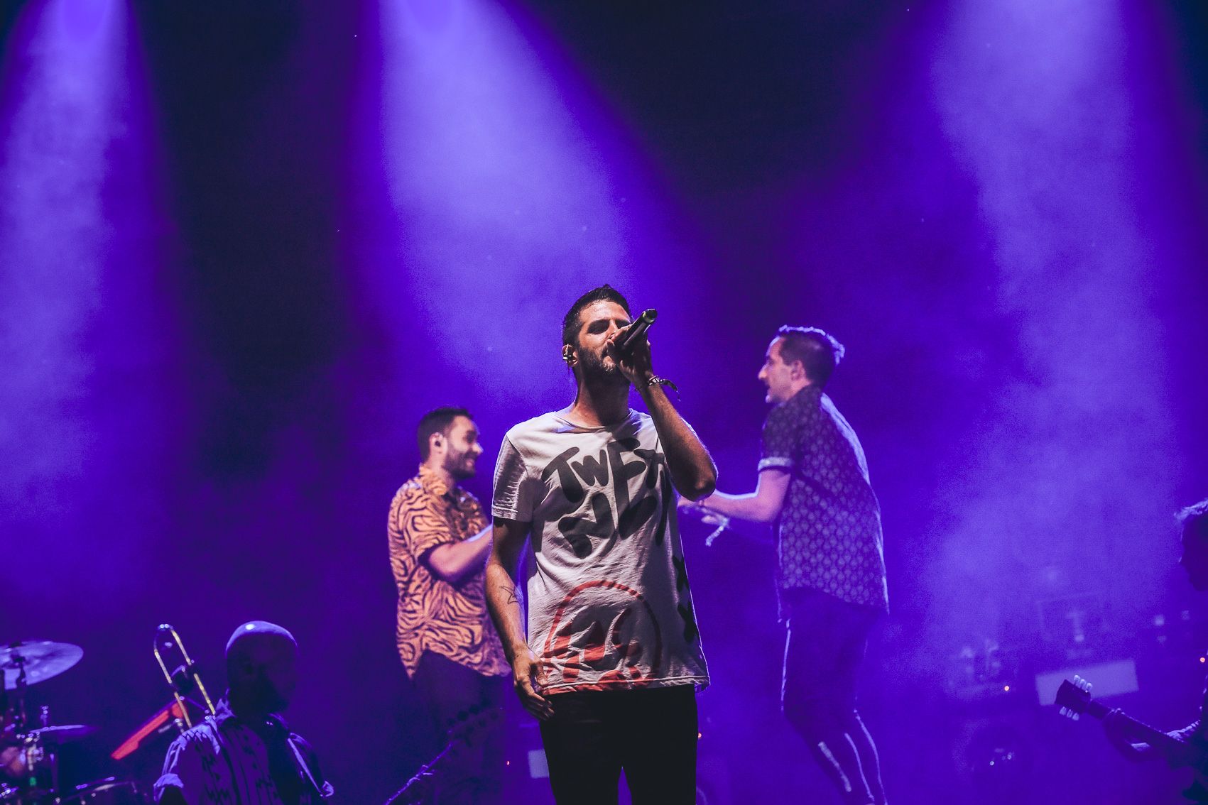 La Pegatina, en Pirineos Sur 2023. Foto Jaime Oriz 