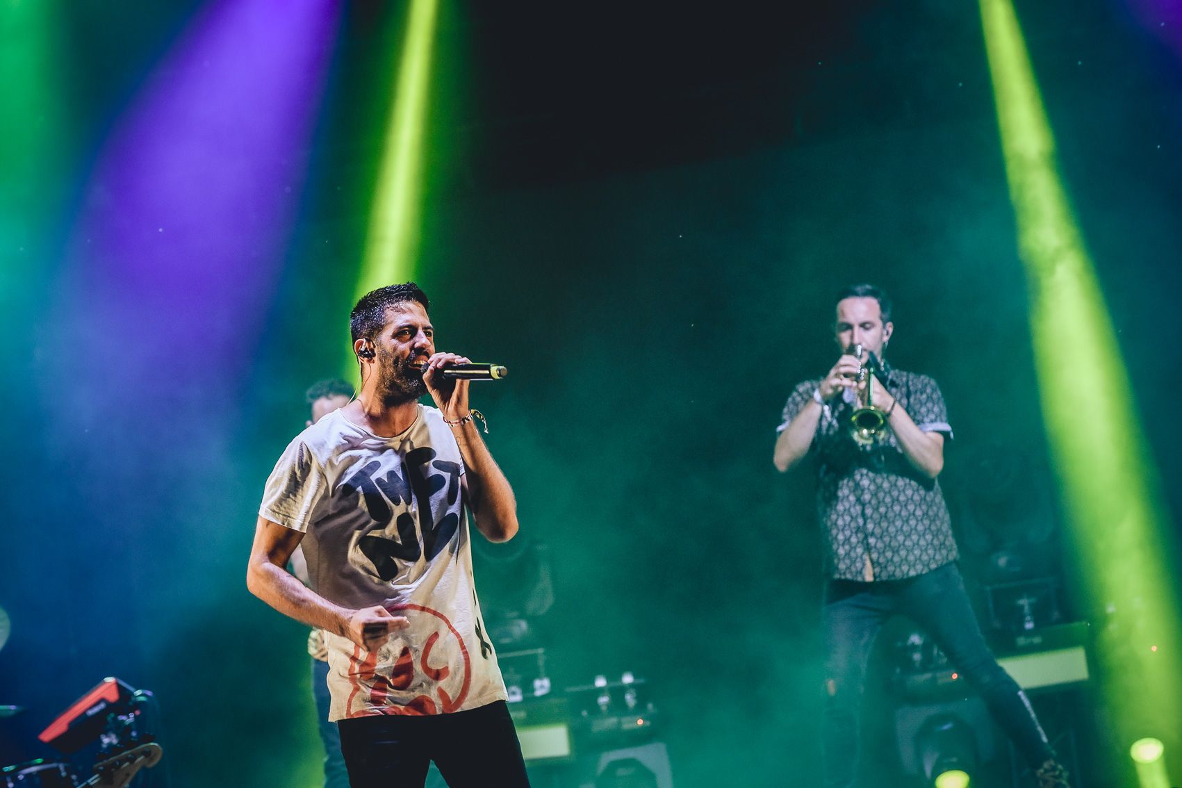 La Pegatina, en Pirineos Sur 2023. Foto Jaime Oriz 