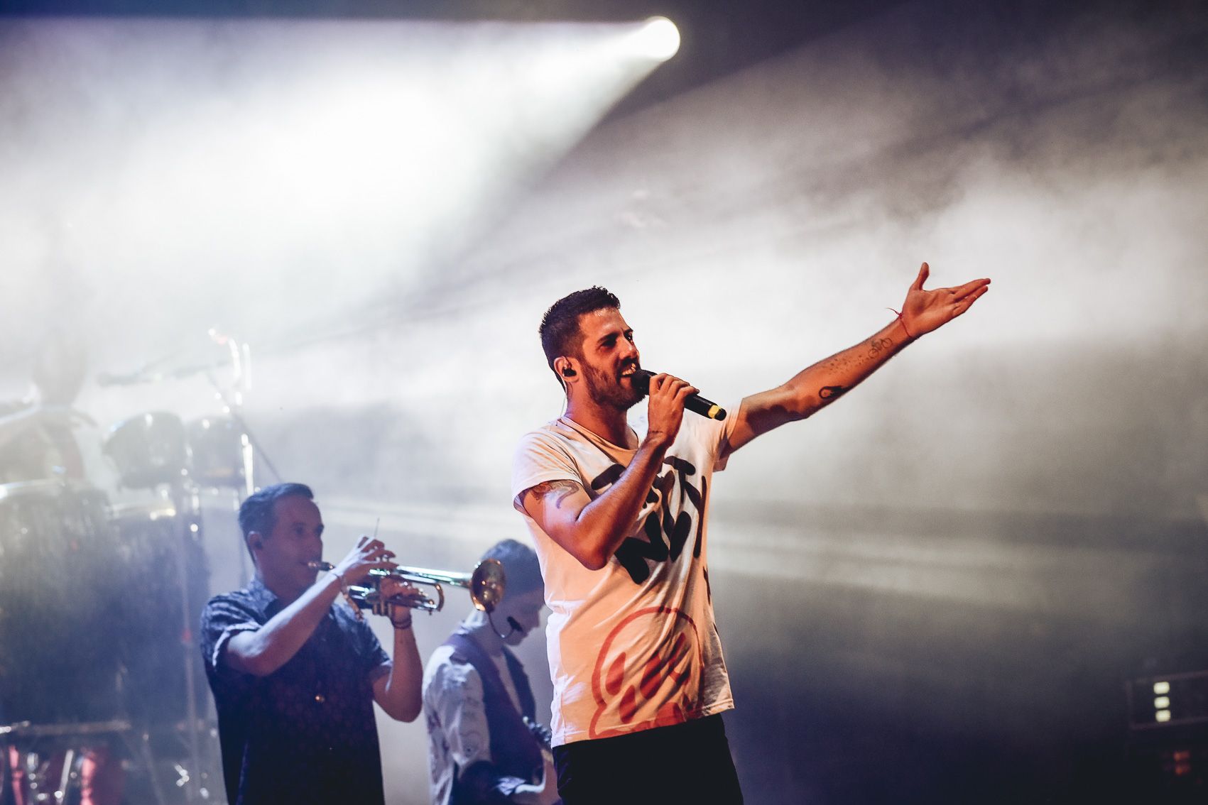 La Pegatina, en Pirineos Sur 2023. Foto Jaime Oriz 