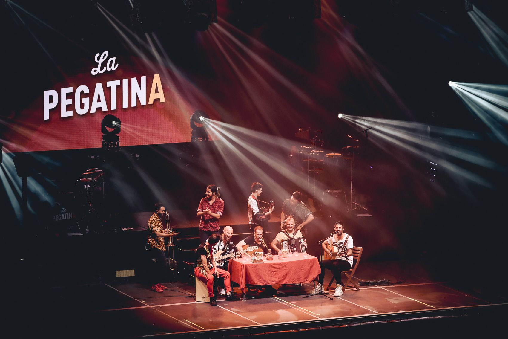 La Pegatina, en Pirineos Sur 2023. Foto Jaime Oriz 