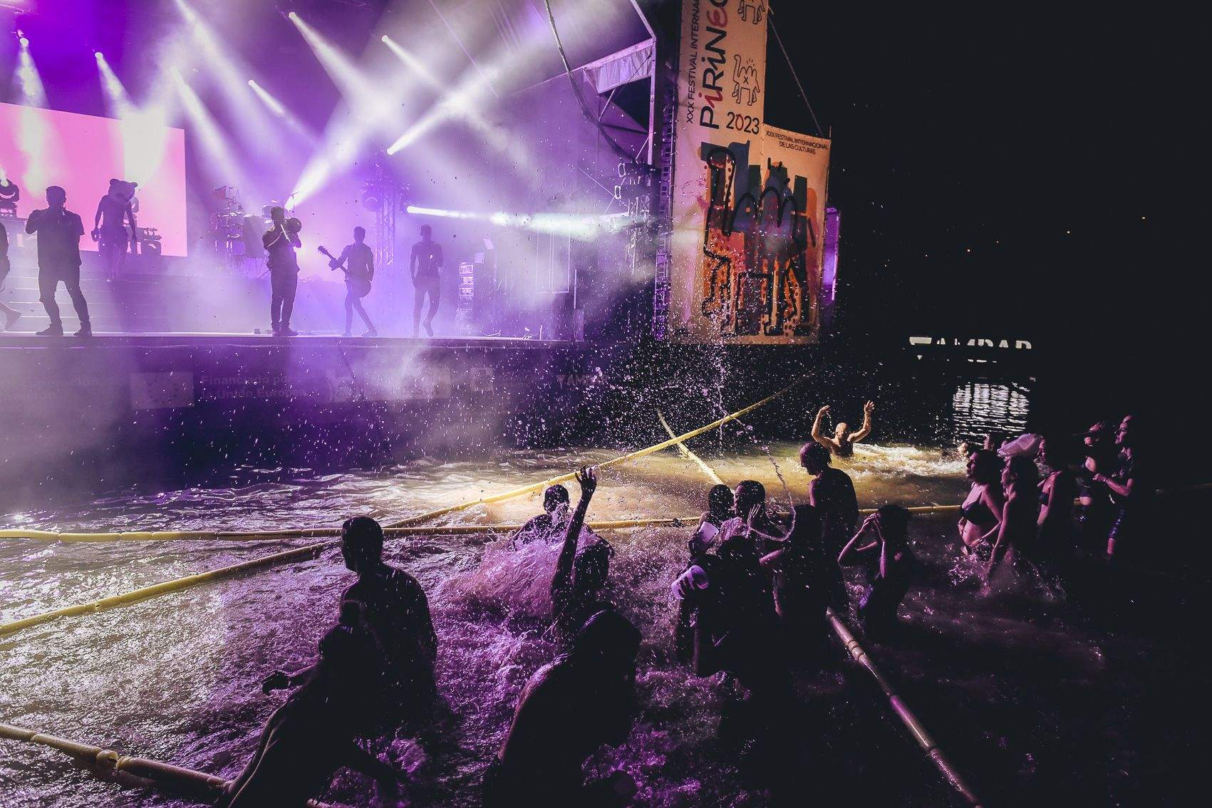 La Pegatina, en Pirineos Sur 2023. Foto Jaime Oriz 