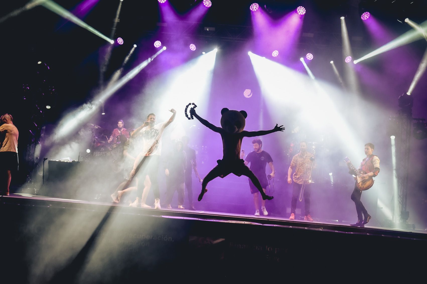 La Pegatina, en Pirineos Sur 2023. Foto Jaime Oriz 