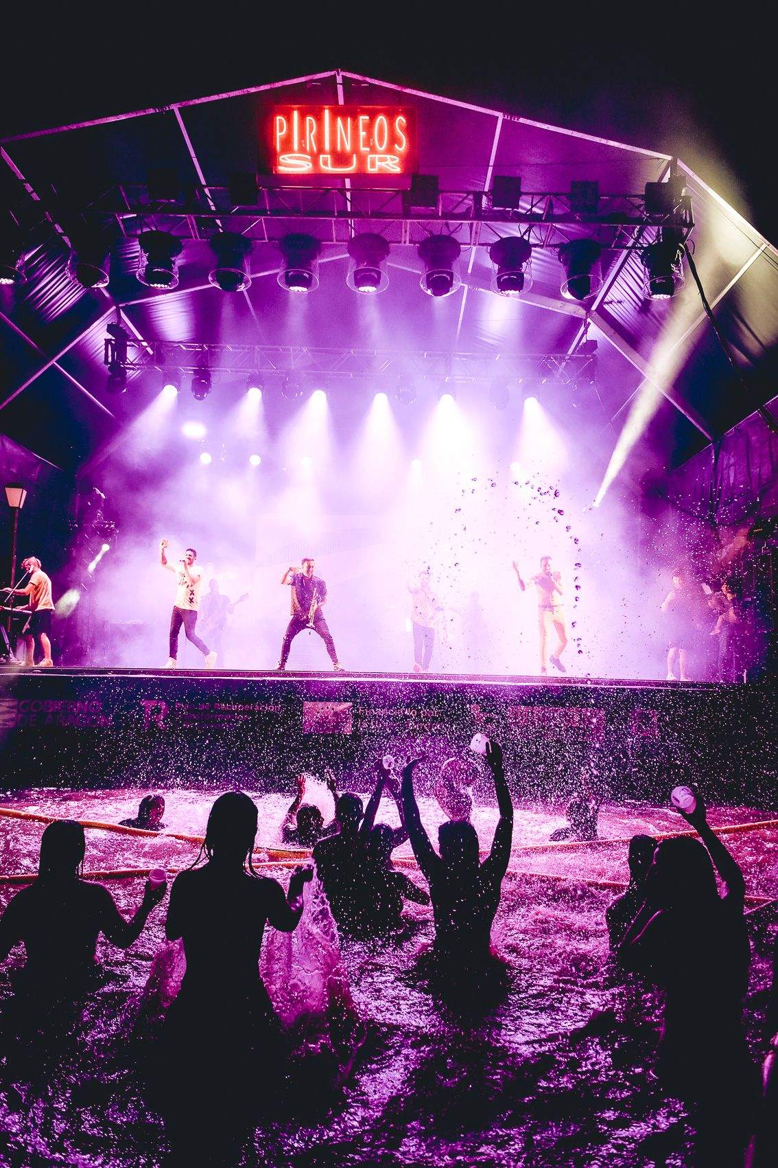 La Pegatina, en Pirineos Sur 2023. Foto Jaime Oriz 