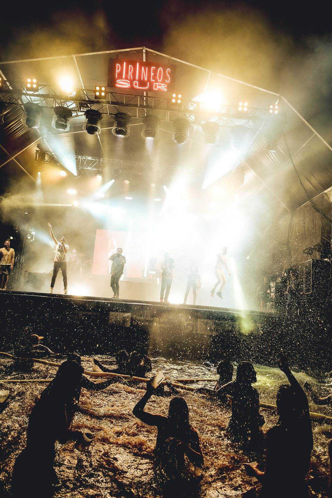 La Pegatina, en Pirineos Sur 2023. Foto Jaime Oriz 