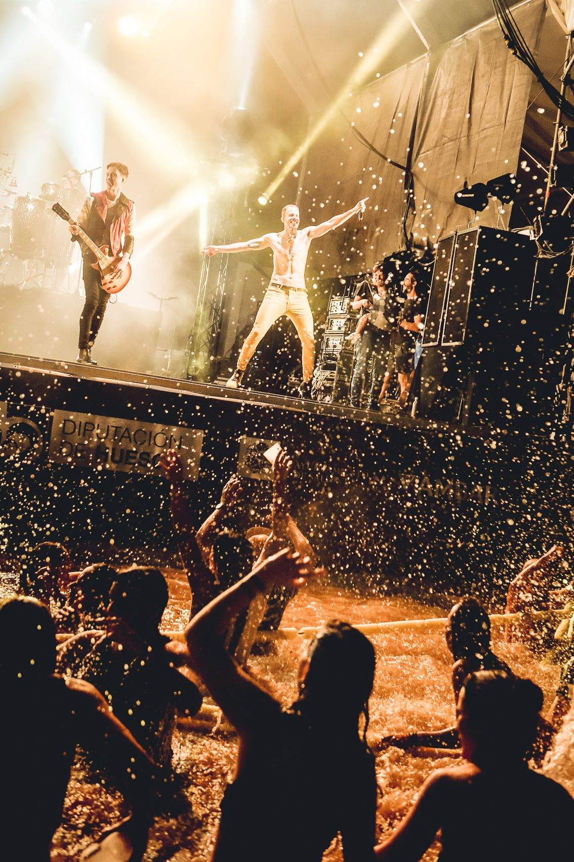 La Pegatina, en Pirineos Sur 2023. Foto Jaime Oriz 