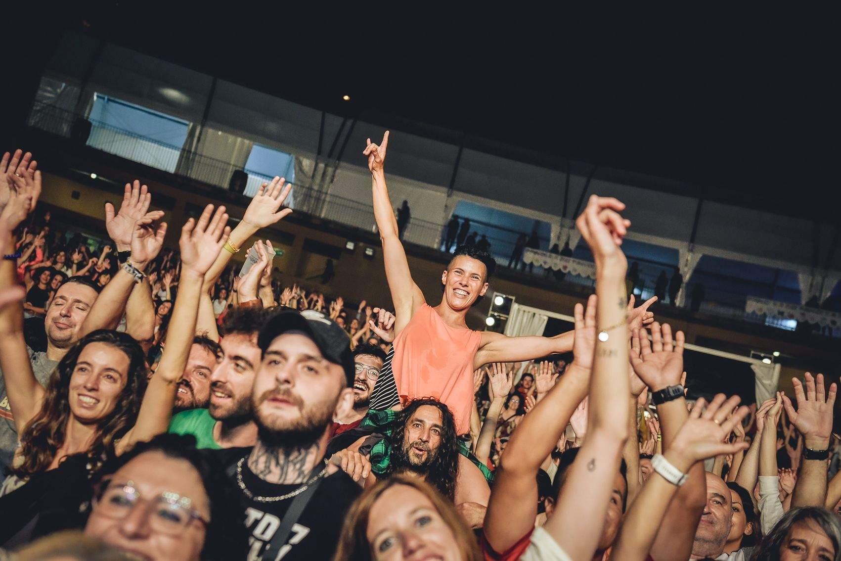 La Pegatina, en Pirineos Sur 2023. Foto Jaime Oriz 