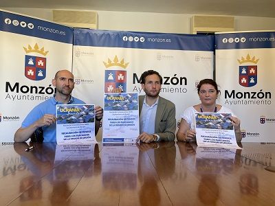 Ucrania. Monzón quiere "seguir dando ejemplo de solidaridad" y recauda fondos para los evacuados de Jersón